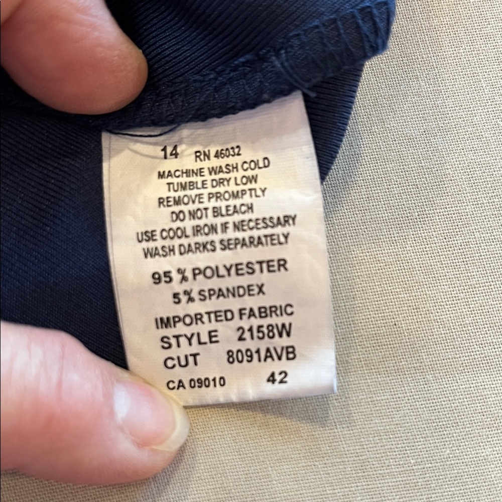 Chic Navy Maxi Skirt for Women - Picture 4 of 4